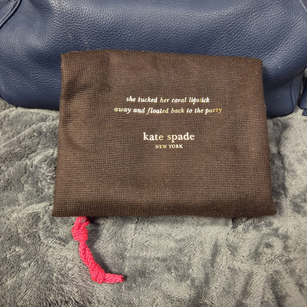 Kate Spade Blue Leather Women's Bag